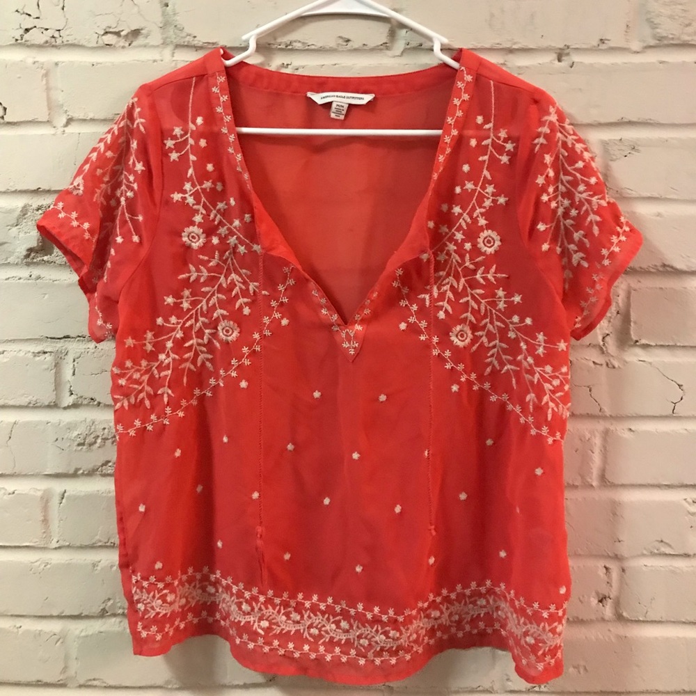 Silky summer shirt